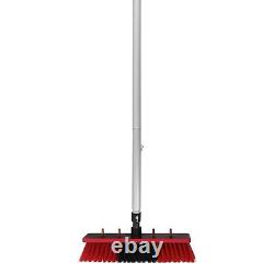 (10m 30cm Brosse à eau) Perche de nettoyage de vitres réglable en alliage pour panneaux solaires