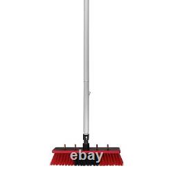 (12m 30cm Brosse à eau pour le nettoyage de panneaux solaires) Kit de perche d'alimentation en eau pour le nettoyage en extérieur au Royaume-Uni