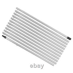 (12m 30cm Brosse à eau pour le nettoyage de panneaux solaires) Kit de perche d'alimentation en eau pour le nettoyage en extérieur au Royaume-Uni