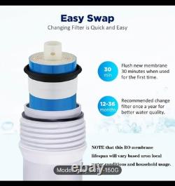 3 x WHIRLPING Membrane d'Osmose Inverse 150gpd, Nettoyage de Fenêtres, Purificateur d'Eau