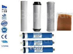 450gpd Osmose Inverse Ro Remplacements De Filtre D'eau 5 Étape (3x150gpd)