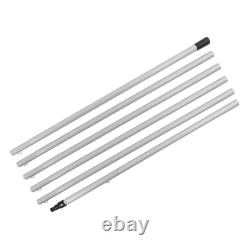 (6m 30cm Brosse à eau pour nettoyer les panneaux solaires) Kit de perche d'arrosage pour le nettoyage en extérieur, HAUTE TEMPÉRATURE