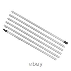 (6m 30cm Brosse à eau pour nettoyer les panneaux solaires) Kit de perche d'arrosage pour le nettoyage en extérieur, HAUTE TEMPÉRATURE