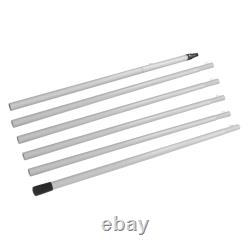 (6m 30cm Brosse à eau pour nettoyer les panneaux solaires) Kit de perche d'arrosage pour le nettoyage en extérieur, HAUTE TEMPÉRATURE