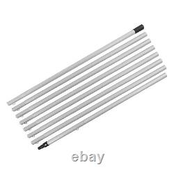 (8m 30cm Water Brush) Poteau de nettoyage de fenêtre réglable Manuel Poultry Chick