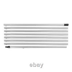 (8m 30cm Water Brush) Poteau de nettoyage de fenêtre réglable Manuel Poultry Chick