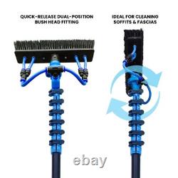 Aguaspray Pro 20L Réservoir de pulvérisation pour nettoyage de fenêtres avec batterie, râteau à eau de 25 pieds