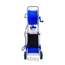 Aguaspray Pro 20L Réservoir de pulvérisation pour nettoyage de fenêtres avec batterie, râteau à eau de 25 pieds