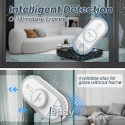 AlfaBot Nettoyeur de Fenêtres Automatique Intelligent pour Maison avec Télécommande et Vaporisateur d'Eau