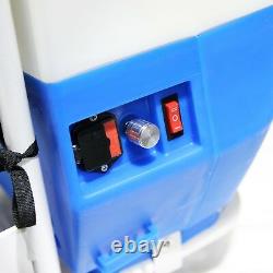 Aquaspray Pro 20l Batterie De Nettoyage De La Fenêtre Réservoir De Pulvérisation D'eau 25ft Poteau Alimenté À L'eau