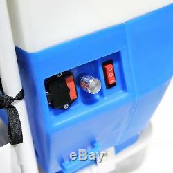 Aquaspray Pro 20l Nettoyage De Vitres De Pulvérisation D'eau Réservoir 50m Dévidoir Batterie D'alimentation