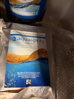 Aquaspray Pro 60L Réservoir de Pulvérisation d'Eau à Batterie avec Brosse et Pôle