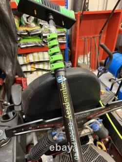 Aquaspray Pro 60L Réservoir de Pulvérisation d'Eau à Batterie avec Brosse et Pôle