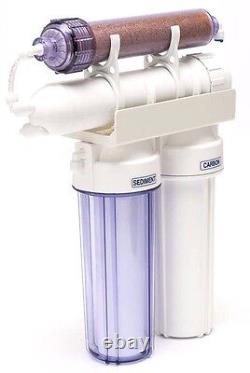 Aquati Système de Filtration d'Eau par Osmose Inverse 4 Étapes 100GPD Moyen 0TDS