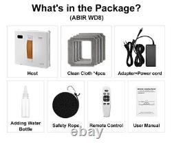 Aspirateur Robot pour Fenêtres ABIR WD8, Spray d'Eau Double, Capteur Laser, Maison Intelligente