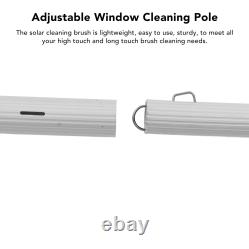 Balai à eau réglable (9m 30cm) Ensemble de perche en alliage pour le nettoyage des vitres avec alimentation en eau