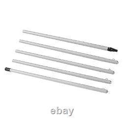 Balai de lavage à l'eau de 5m 30cm) Manche de nettoyage de vitres réglable en alliage télescopique Graisse