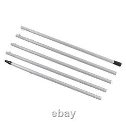 Balai de lavage à l'eau de 5m 30cm) Manche de nettoyage de vitres réglable en alliage télescopique Graisse