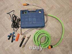 Bayersan Boîte de Pompe Batterie 12v & Pompe 80 psi, Pulvérisateur Portable pour Nettoyage de Fenêtres