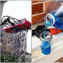 Brosse à fenêtre à perche alimentée en eau de 20 pieds avec kit de raclette outil de nettoyage de fenêtres à grande portée 6 Me