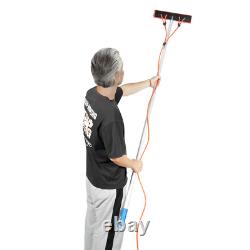 Brosse alimentée en eau de 26 pieds pour le nettoyage des fenêtres et des panneaux solaires, nettoyage en hauteur