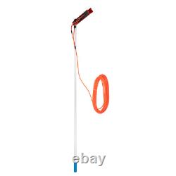 Brosse alimentée en eau de 26 pieds pour le nettoyage des fenêtres et des panneaux solaires, nettoyage en hauteur