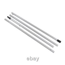 Brosse d'alimentation d'eau télescopique Brosse d'alimentation d'eau Laveur à jet Alliage Facile