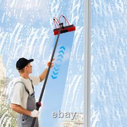 Brosse de nettoyage alimentée en eau pour le nettoyage des fenêtres et des panneaux solaires