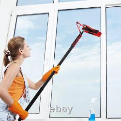 Brosse de nettoyage alimentée en eau pour le nettoyage des fenêtres et des panneaux solaires