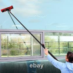 Brosse de nettoyage alimentée en eau pour le nettoyage des fenêtres et des panneaux solaires