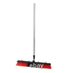 Brosse de nettoyage d'eau pour panneau solaire Kit de poteau de panneau photovoltaïque Pulvérisation d'eau