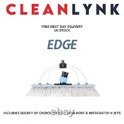 Brosse de nettoyage de fenêtres à eau Edget Elite 35 cm 14 pouces avec perche