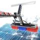 Brosse De Nettoyage De Fenêtres De 24 Pieds Avec Kits De Perches Alimentées En Eau Pour La Maison Et L'extérieur