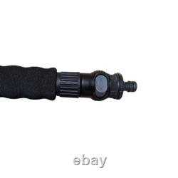 Brosse de nettoyage pour fenêtres, gouttières et fascia de 13 pieds avec accessoire de jet de gouttière