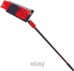 Brosse de nettoyage télescopique Hydrocleaner télescopique jusqu'à 4,6 m alimentée par l'eau