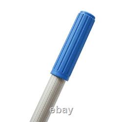 Brosse de nettoyage télescopique de 26 pieds pour fenêtres et panneaux solaires, alimentée par l'eau.