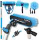 Brosse Télescopique Alimentée Par L'eau, Kit De Lavage De 24 Pieds (7 M)