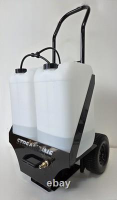 Chariot WFP Streamline 50 L avec filtre DI, batterie Li-ion et chargeur, tuyau de 5 m