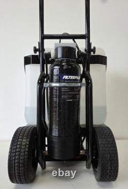 Chariot WFP Streamline 50 L avec filtre DI, batterie Li-ion et chargeur, tuyau de 5 m