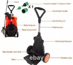 Chariot à pompe pour perche à eau 16L léger NOUVEAU nettoyage de vitres BNIB BIN