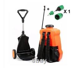 Chariot à pompe pour perche à eau 16L léger NOUVEAU nettoyage de vitres BNIB BIN