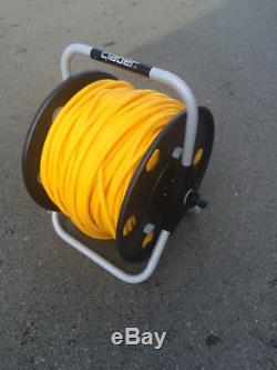 Claber Reel Métal Avec 100 M De Tuyau De Microbore & Aquastop P & P