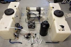 Composants de système de purification d'eau pour le nettoyage de fenêtres à monture ou pièces