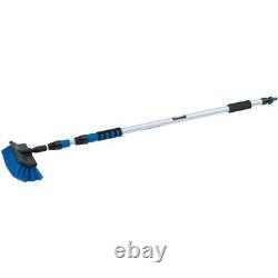 Draper Brosse télescopique extensible de 3 m alimentée en eau pour nettoyage des vitres de voiture, caravane 85068