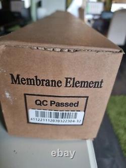 Élément de membrane d'osmose inverse Permatec RO à ultra basse pression, modèle 4040, pour la production d'eau pure.