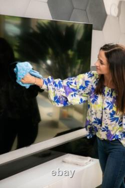 Ensemble de nettoyage de fenêtres écologiques Raypath Technologie Nanosilver (25 cm) Sunbeam 55x55 cm