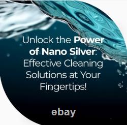 Ensemble de nettoyage de fenêtres écologiques Raypath Technologie Nanosilver (25 cm) Sunbeam 55x55 cm