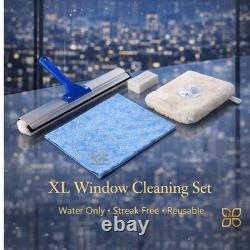 Ensemble de nettoyage de vitres Raypath SUNBEAM 60x60 (express40cm)