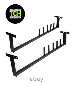 Ensemble de support de poteau pour toit interne avec rack pour poteau alimenté par l'eau