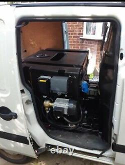 Fiat Doblo Fenêtre-nettoyage Van Avec Système Alimenté À L’eau